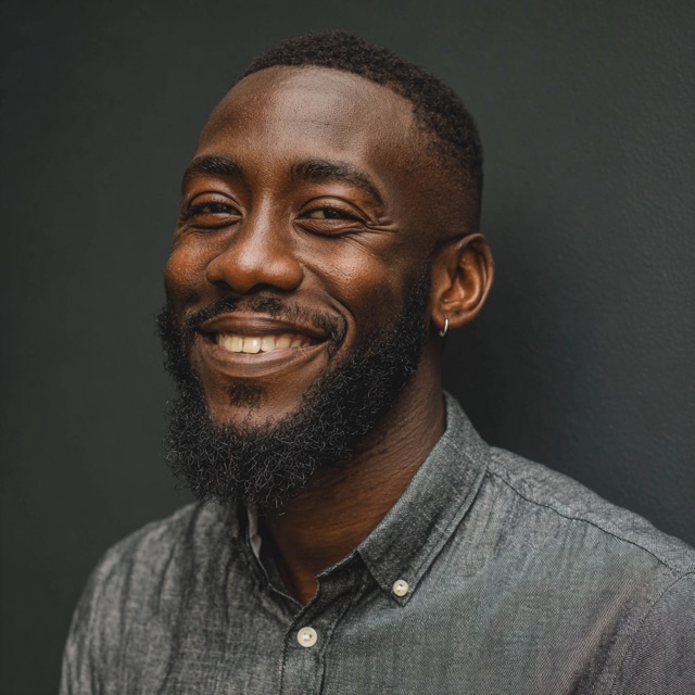 Portrait of Ben Okonkwo